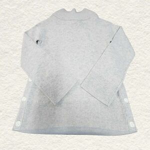 rag & bone Light Gray Cowl Neck Sweater